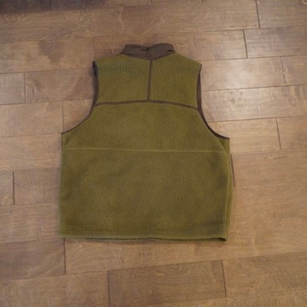 Free People Movement Sleeveless Reversible Vest Brown/Green Womens Size Large - Picture 3 of 9